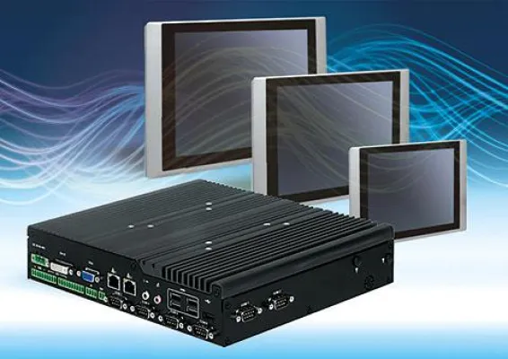 Bild: Flacher Embedded-PC mit Skylake-CPU für Steuerung und HMI !