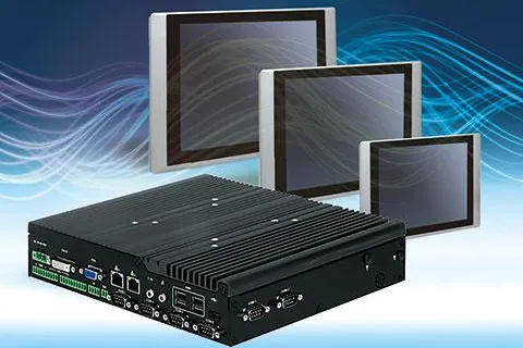Bild: Flacher Embedded-PC mit Skylake-CPU für Steuerung und HMI !