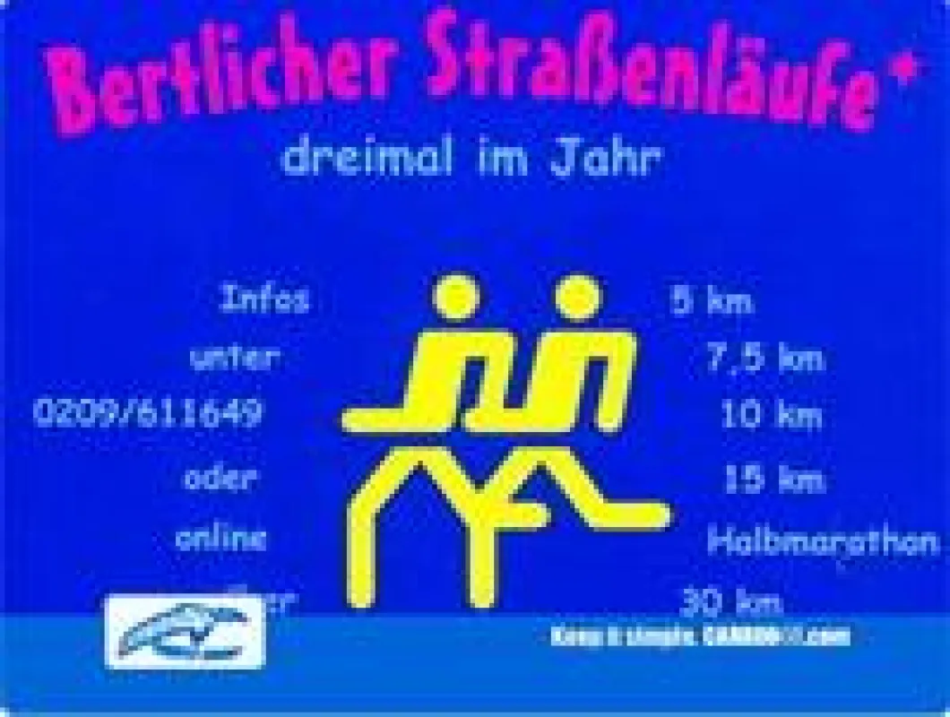 Bertlicher Straßenlauf 2009