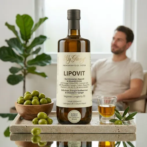 Bild: Longevity wächst: MyGlamy rückt „Lipovit Longevity Phyto-Oil System“ mit Algenöl & Olivenöl in den Mittelpunkt