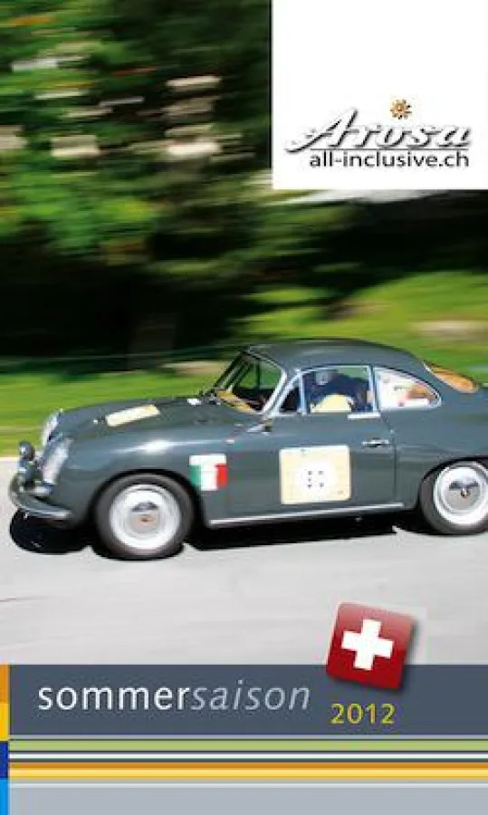 Mit Schwung in die Sommersaison 2012: Die neue Arosa-App für Android ist der perfekte Begleiter.