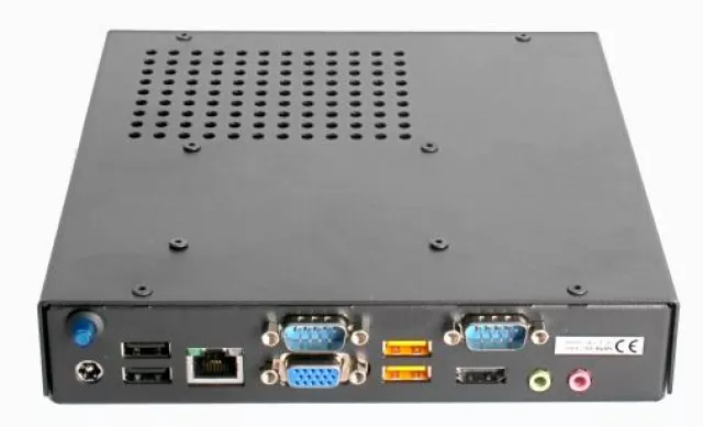 Bild: Extrem kleines Low-Profile-Gehäuse für Intel DN2800MT