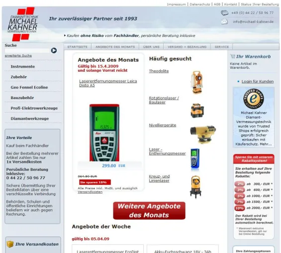 Bild: Genaue Messungen sind kein Zufall