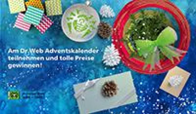 Bild: Dr.Web Adventskalender: Täglich Gratis-Lizenz gewinnen