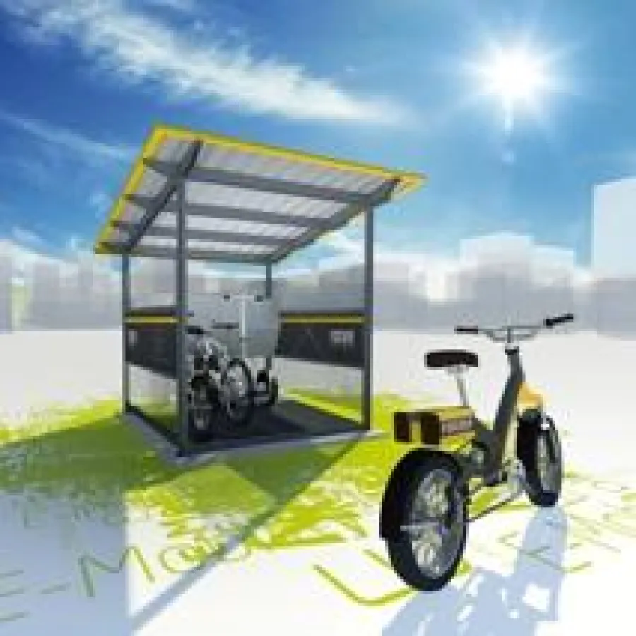 Branding von E-Bikes und Solar Bikeport / Donauer Solartechnik