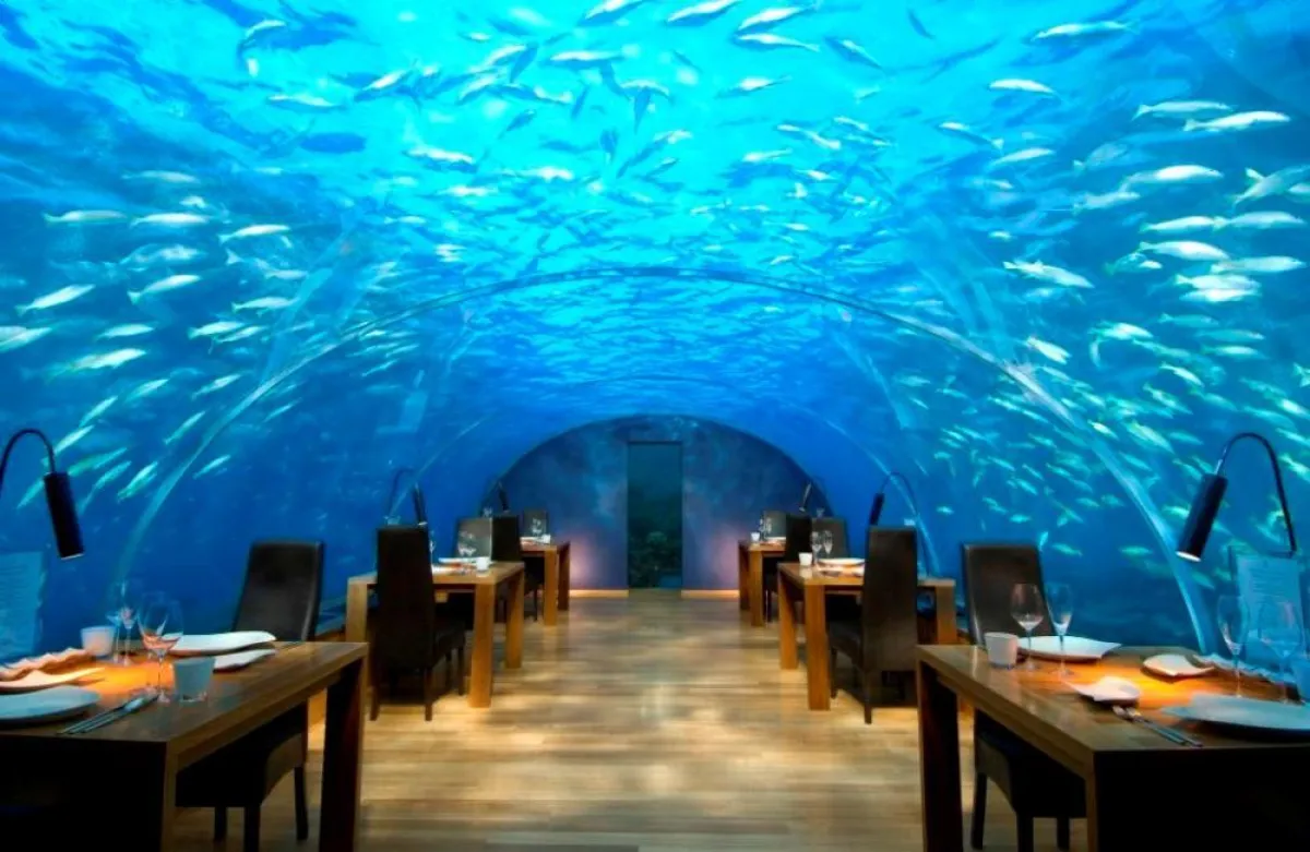 Ithaa Unterwasser-Restaurant