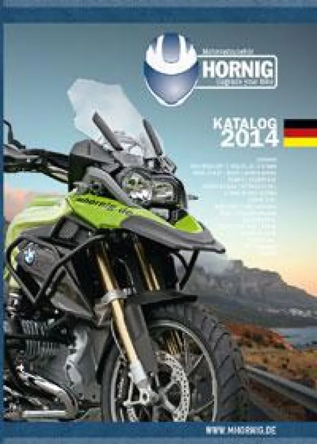BMW Motorradzubehör Katalog 2014 von Hornig