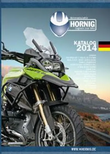 Bild: Der neue Hornig Motorradzubehör - Katalog 2014