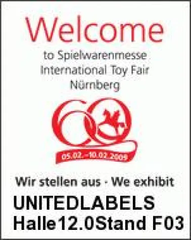 UNITEDLABELS mit Snoopy, Mickey, SpongeBob und Co. auf der Spielwarenmesse in Nürnberg Bild: UNITEDLABELS mit Snoopy, Mickey, SpongeBob und Co. auf der Spielwarenmesse in Nürnberg
