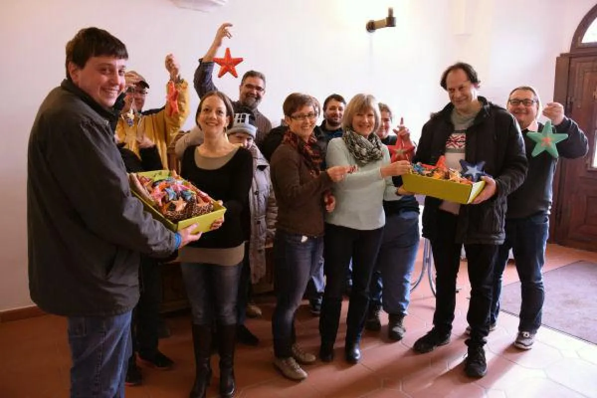 Sterne und Spenden aus dem Liebenauer Sternenzauber.