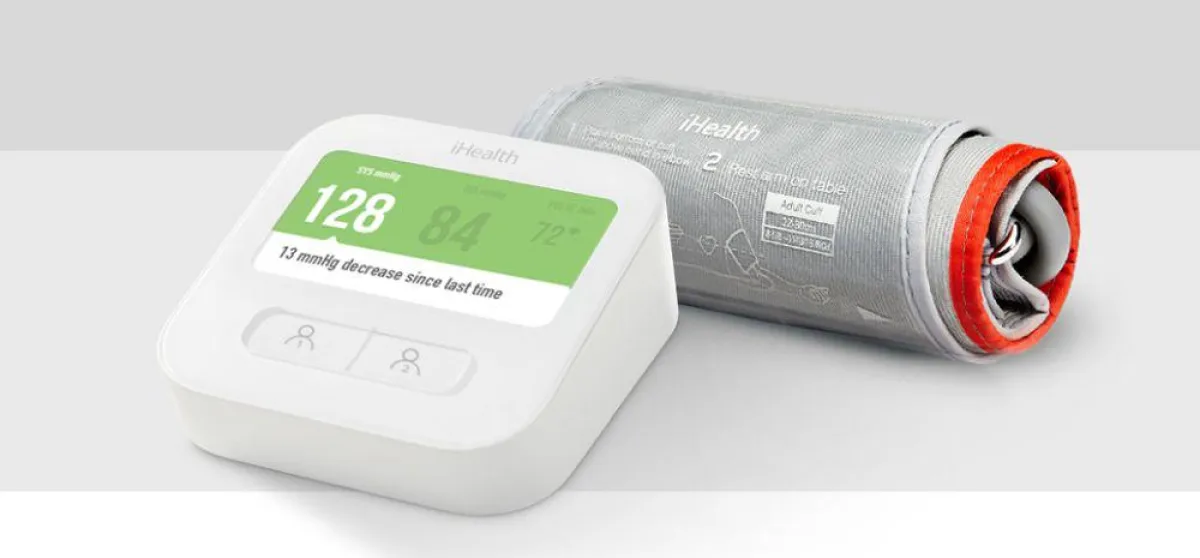 iHealth Clear - Vernetzbares Blutdruckmessgerät für zwei Anwender