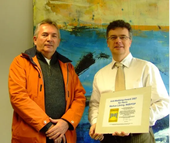 Berlin: Anti-Mobbing-Award-Verleihung Bild: Berlin: Anti-Mobbing-Award-Verleihung