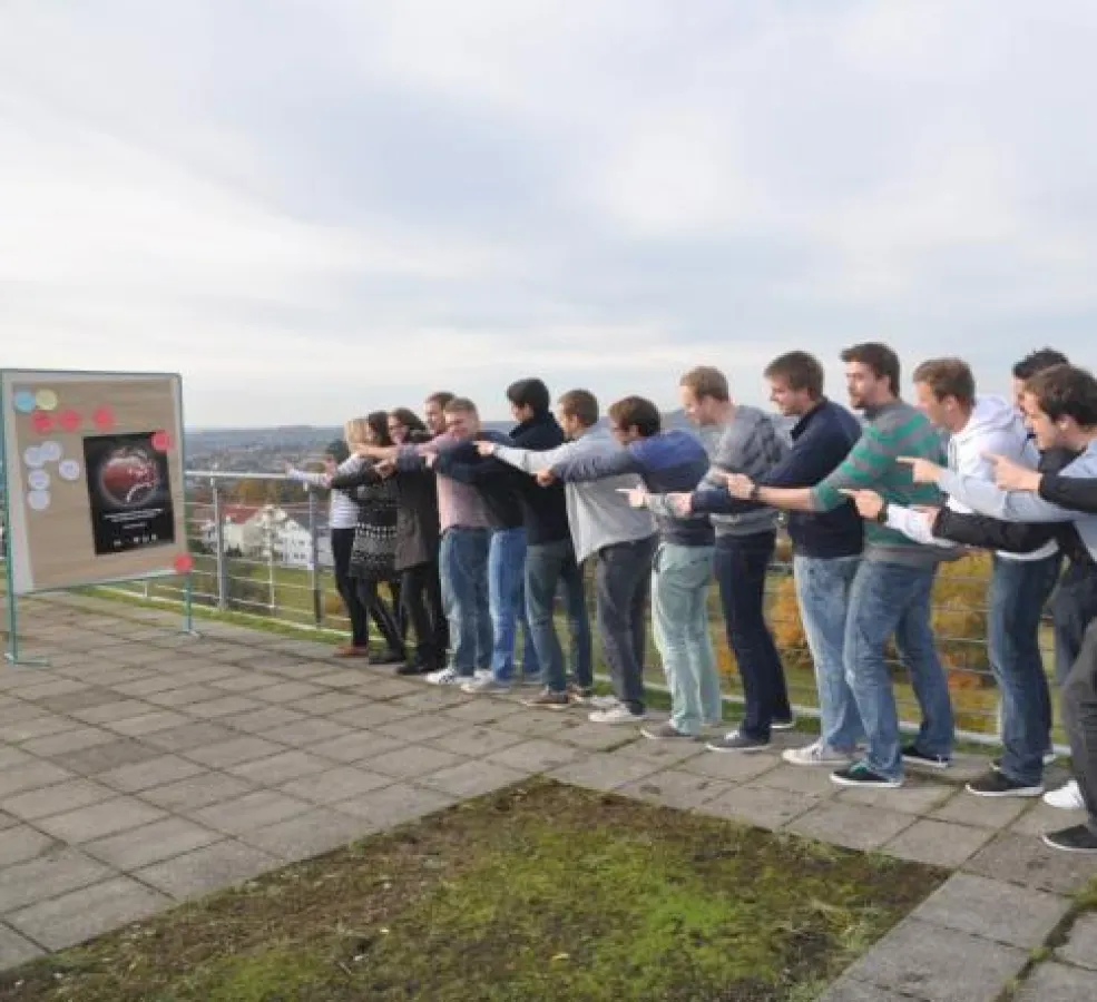 Teilnehmer des 2. Internationalen Horus Social BPM Labs aus Pforzheim