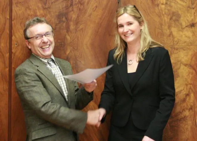 Bild: CBS gratuliert drei Professoren