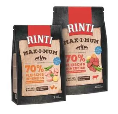 Bild: Neu: Rinti jetzt auch als Trockenfutter – 90% frisches Fleisch im Fleischanteil –