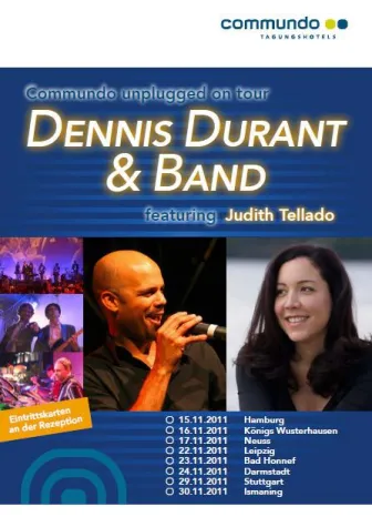 Bild: Im November 2011: Commundo unplugged on tour