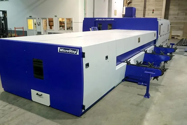 Automatisiertes Lasersystem für Metallspezialist Bild: Automatisiertes Lasersystem für Metallspezialist