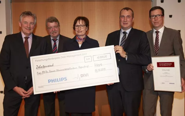 DIVI und Philips verleihen erstmalig Forschungsförderpreis Delir-Management Bild: DIVI und Philips verleihen erstmalig Forschungsförderpreis Delir-Management