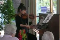 Musikalisches Vergnügen im Seniorenzentrum Am Eichendorffpark Bild: Musikalisches Vergnügen im Seniorenzentrum Am Eichendorffpark