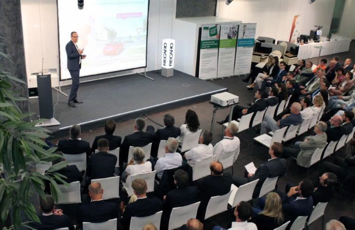 Ulf Brandes beim BusinessForum in Schwäbisch Hall