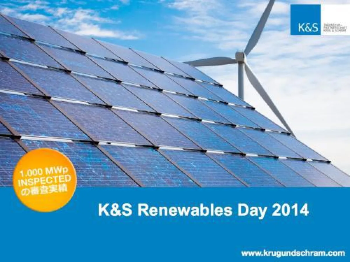 K&S RENEWABLES DAY 2014