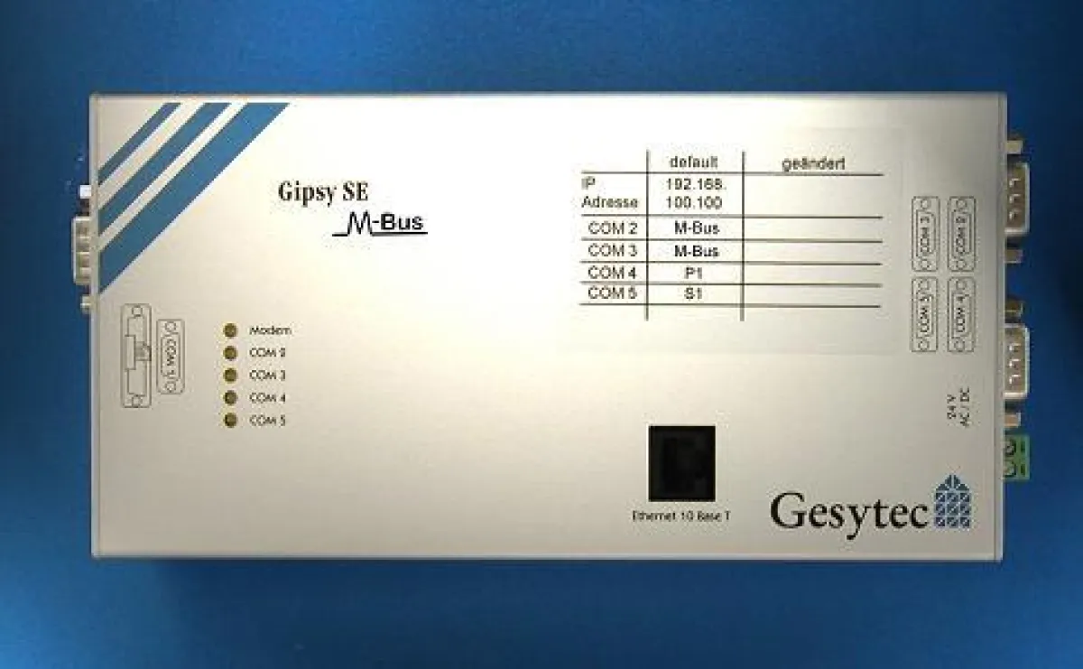 Gesytec Gipsy M-Bus OPC Server