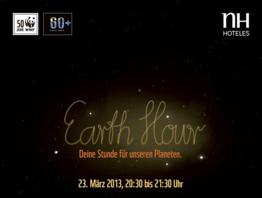 NH Hoteles macht bei der WWF Earth Hour 2013 mit