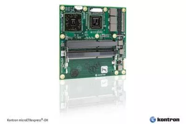 Bild: Kontron microETXexpress-OH Computer-on-Module mit hocheffizienten AMD Embedded G-Series APUs