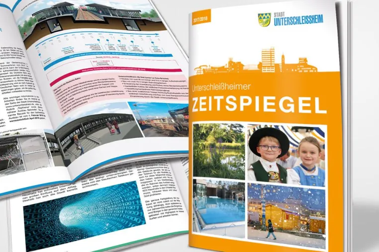Bild: Pantos realisiert Stadtmagazin „Zeitspiegel“ der Stadt Unterschleißheim.