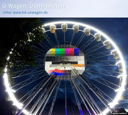 Bild: Livevideo und Großbildtechnik bei Events, Jubiläen und Festivals