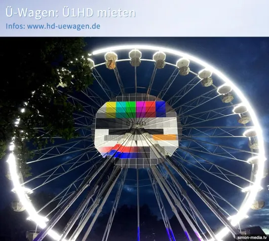 Livevideo und Großbildtechnik bei Events, Jubiläen und Festivals Bild: Livevideo und Großbildtechnik bei Events, Jubiläen und Festivals