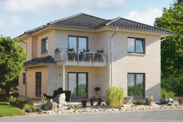 Bild: Energetische Produktkooperation von Glatthaar-Fertigkeller und danhaus - das 1-Liter Haus