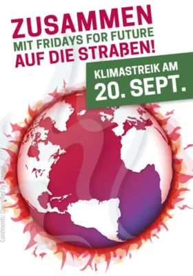 Bild: Parents for Future rufen zur Teilnahme am globalen Klimastreik am 20.09.2019 auf!!