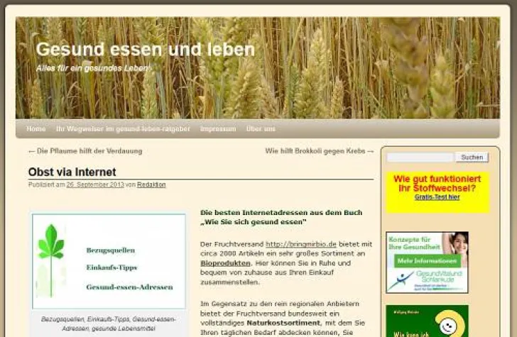 Bild: Ist Obst wirklich so gesund?