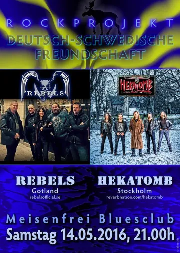 Bild: 3. Internationales Rockprojekt 'Deutsch-Schwedische Freundschaft' am Pfingstsonnabend