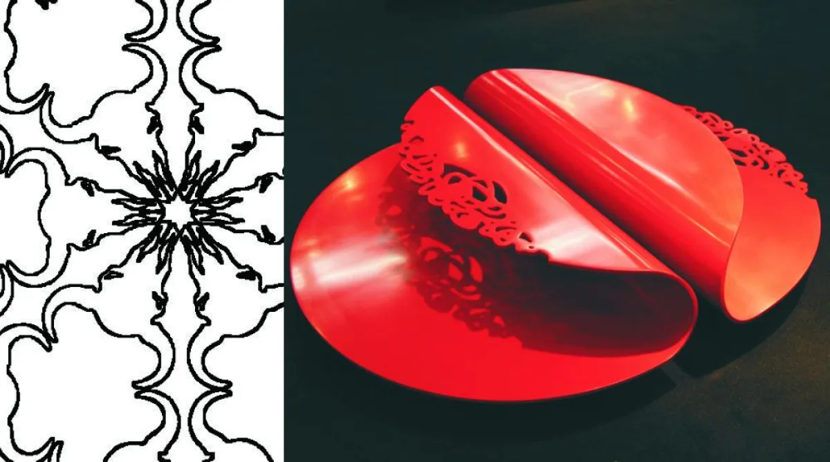 Tapete: Salone Internazionale del Mobile Milano 2007, Tisch: Varangis / imm 2008, Foto: TREND agentur FUTURIZE