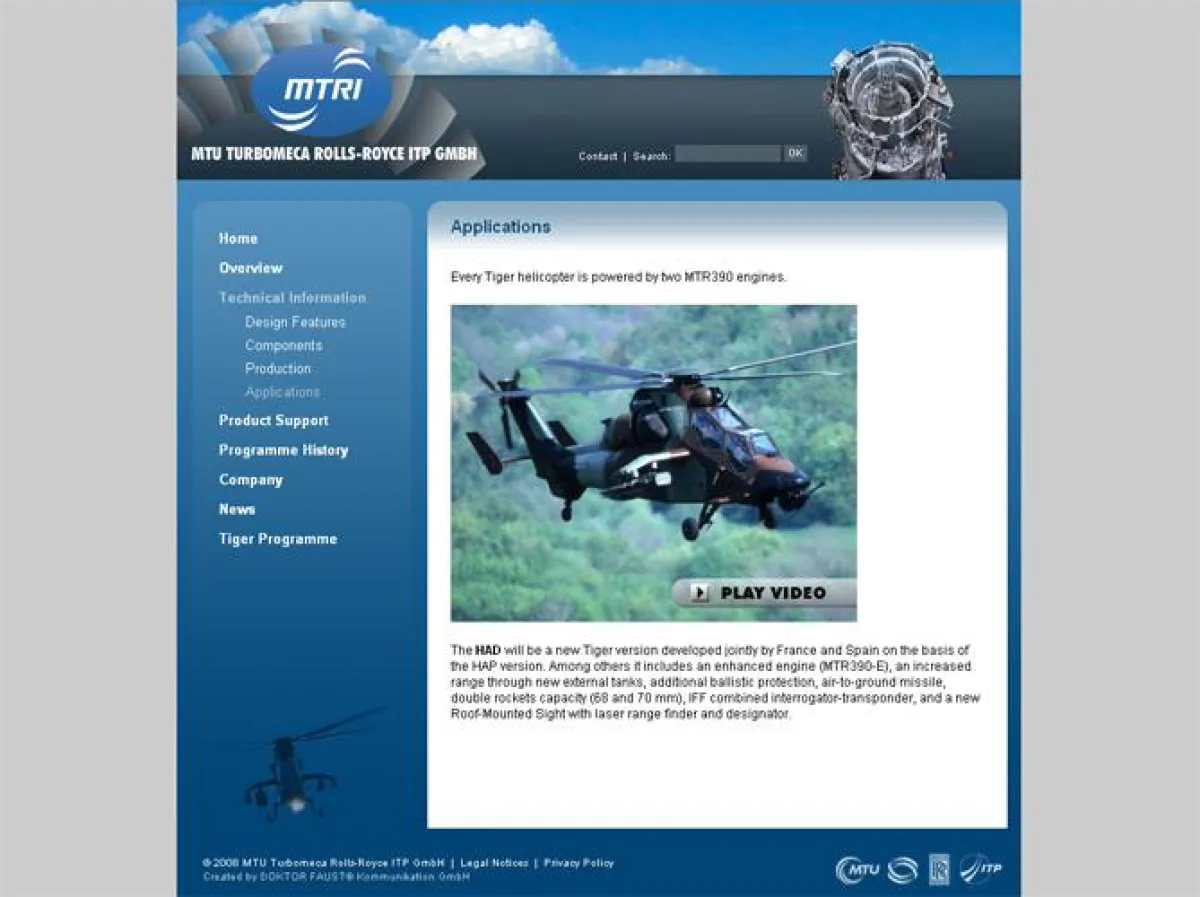 MTU Turbomeca Rolls-Royce ITP online