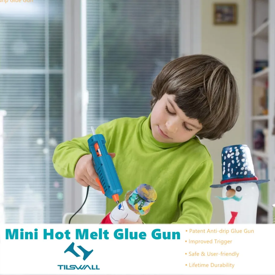 Tilswall bringt eine Mini-Heißklebepistole für Bastelspaß auf den Markt