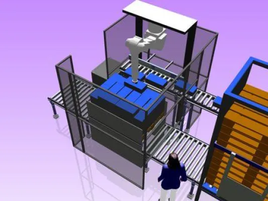 Bild: Erfolgreiche Kooperation fortgesetzt: de Man erneut Partner auf Gemeinschaftsstand von Kawasaki Robotics