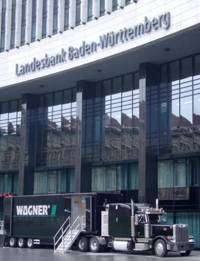 Bild: WAGNER war beim 4. Stuttgarter Brandschutztag 2009 dabei