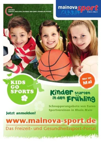 Bild: Kinder starten in den Frühling