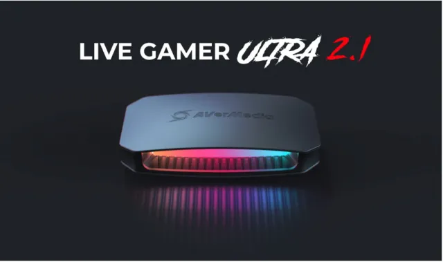 Bild: AVerMedia setzt mit der HDMI 2.1 USB Capture Card-Live Gamer ULTRA 2.1 neue Maßstäbe beim Streaming