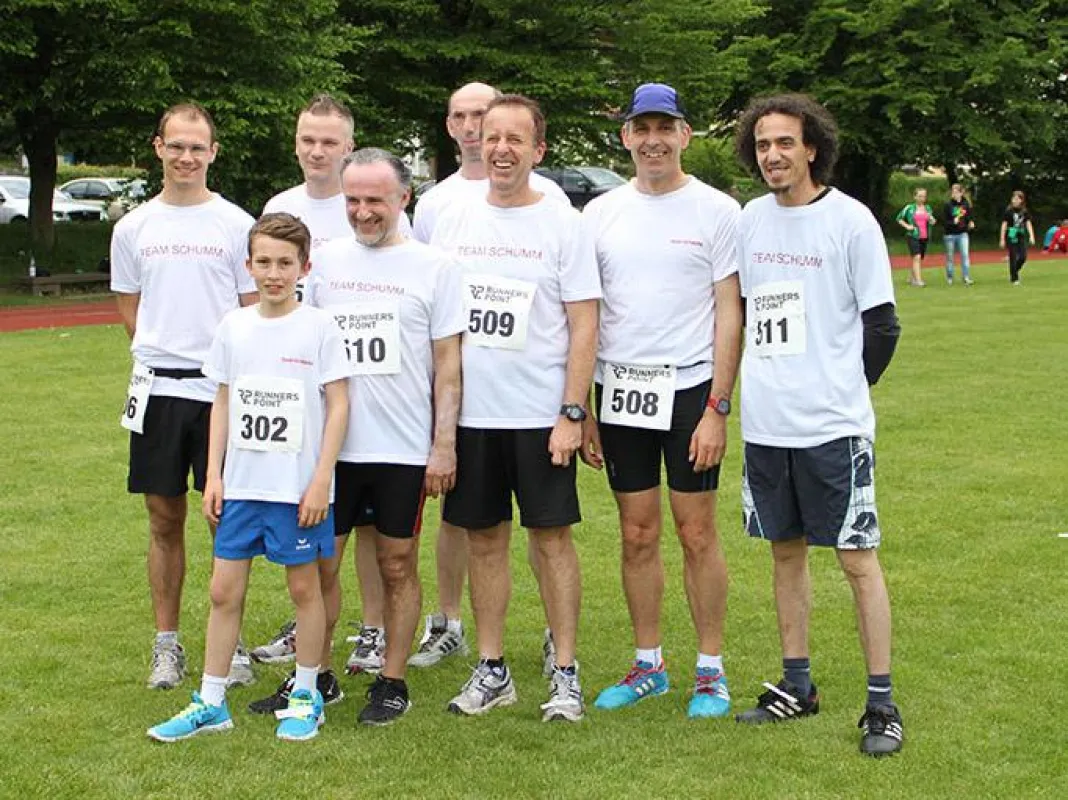 Team Schumm beim Stadtlauf Murrhardt 2014