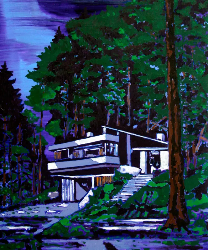 Deep Forest. Willem Julius Müller, 60 x 50 cm, Öl auf Leinwand (© Willem Julius Müller)