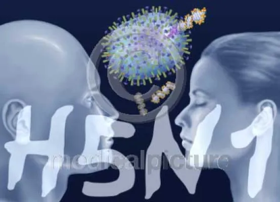 Bild: Vogelgrippe - das bedrohliche Virus hautnah bei medicalpicture