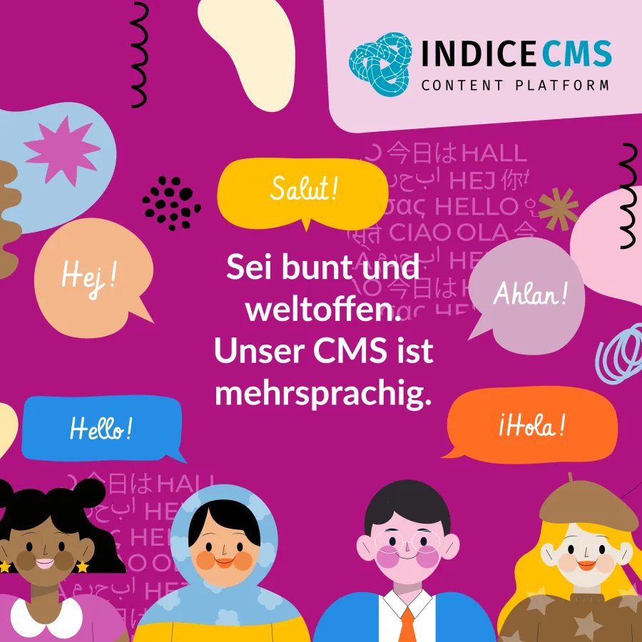 IndiceCMS von Wrocklage ist von Anfang an für Mehrsprachigkeit ausgelegt (© Wrocklage Werbewerkstatt)