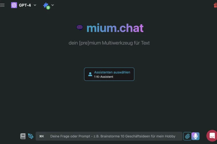 Bild: KI-Integration, für KMU vereinfacht: mium.chat - das Tor zur Zukunft