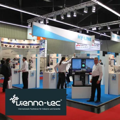 Bild: HY-LINE Computer Components stellt vom 09. Oktober bis 12. Oktober 2012 auf der VIENNA-TEC 2012 in Wien aus.