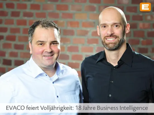 Bild: Duisburger Unternehmen wird volljährig: 18 Jahre EVACO