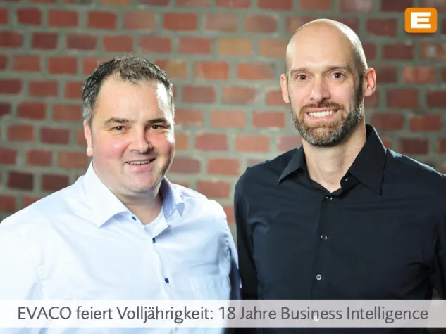 Bild: Duisburger Unternehmen wird volljährig: 18 Jahre EVACO